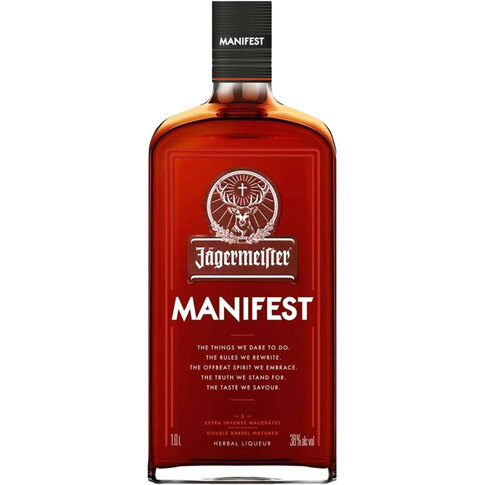 AMARO JAGERMEISTER MANIFEST 6X1L 38&deg;
