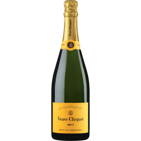 CHAMPAGNE VEUVE CLICQUOT BRUT YELLOW 6X0,75L 12,5&deg;