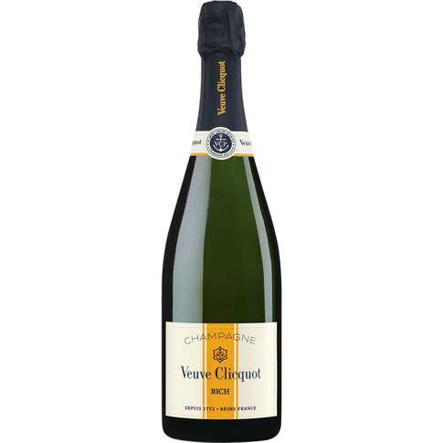 CHAMPAGNE VEUVE CLICQUOT RICH 6X0,75L 12&deg;