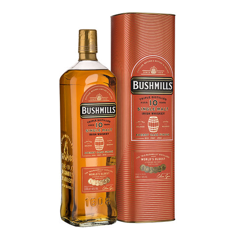WHISKY BUSHMILLS 10 YO SHERRY CASK GB 6X1L 46&deg;
