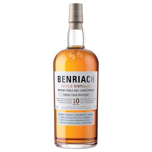 WHISKY BENRIACH 10YO 6X1L 43&deg;